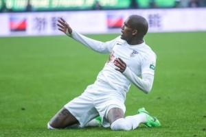 【中超】弗兰克卡兰加分别建功 绿城1比1英博